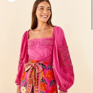 NWOT Farm Rio shirt Size Medium